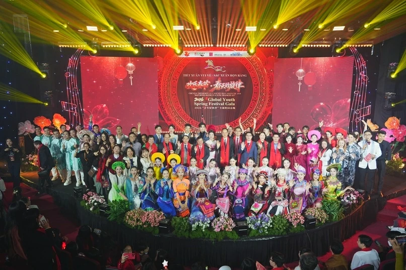 Thanh niên Việt - Trung đón Xuân mới, cùng hòa ca hữu nghị