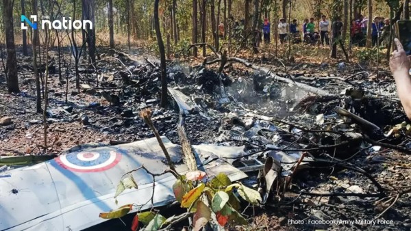 Thái Lan: Rơi máy bay quân sự tại Chiang Mai, hai phi công thiệt mạng