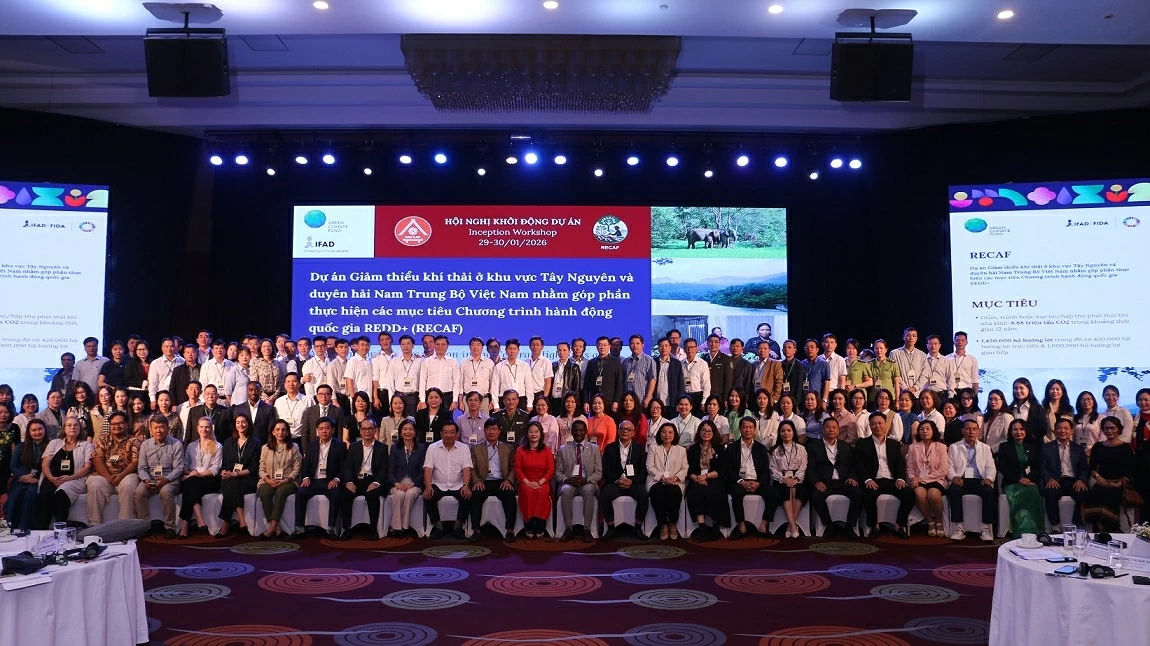 Khởi động dự án trị giá 102 triệu USD nhằm bảo vệ rừng và cải thiện sinh kế nông thôn