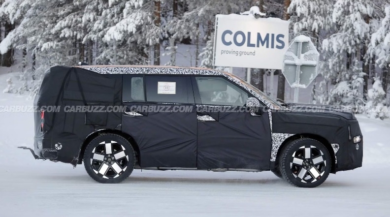 Hyundai Santa Fe diện mạo mới trên đường thử tại châu Âu