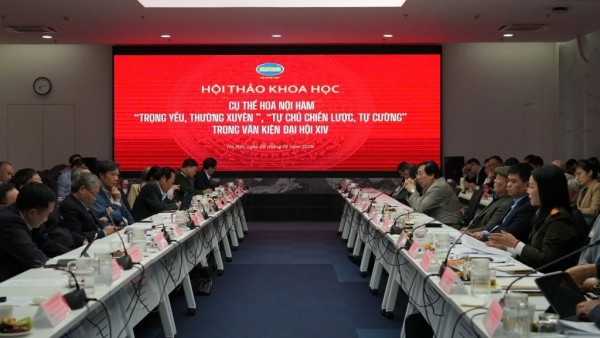 Cụ thể hoá nội hàm 'trọng yếu, thường xuyên' và 'tự chủ chiến lược, tự cường' trong văn kiện Đại hội XIV