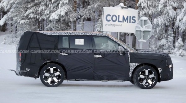 Hyundai Santa Fe diện mạo mới trên đường thử tại châu Âu