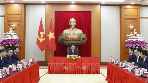 Tổng Bí thư Tô Lâm điện đàm với Tổng thống Hàn Quốc Lee Jae Myung