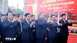 Lễ khánh thành Nhà tưởng niệm Chủ tịch Hồ Chí Minh tại Di tích Đồi E2