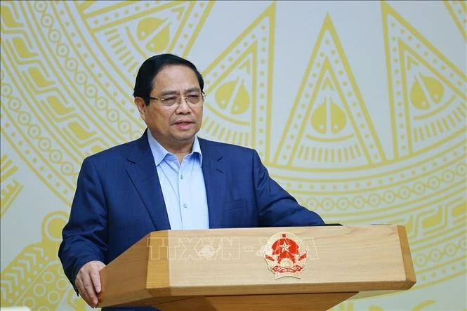 Thủ tướng yêu cầu thực hiện 5 thông, 5 tiên phong để phát triển kinh tế tư nhân Thủ tướng yêu cầu thực hiện 5 thông, 5 tiên phong để phát triển kinh tế tư nhân