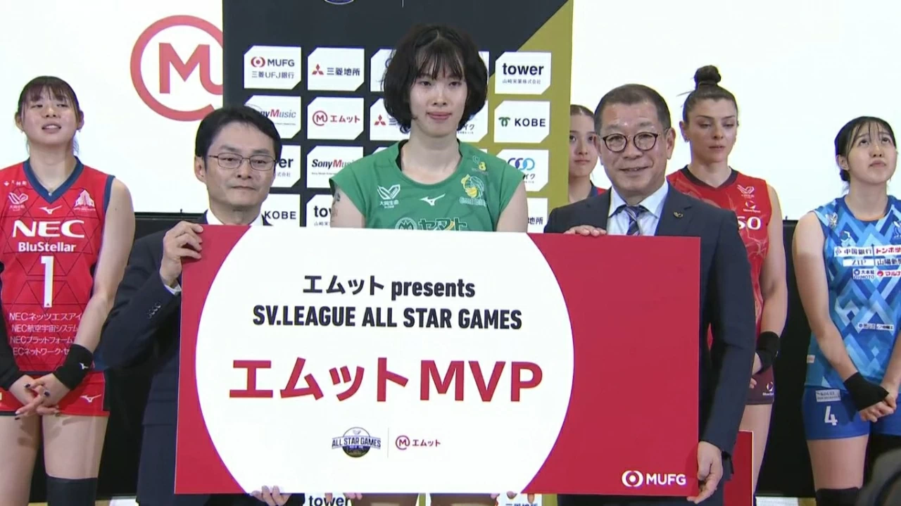 Thanh Thúy tỏa sáng tại All Star Game Nhật Bản, lần thứ ba giành danh hiệu Vận động viên xuất sắc nhất
