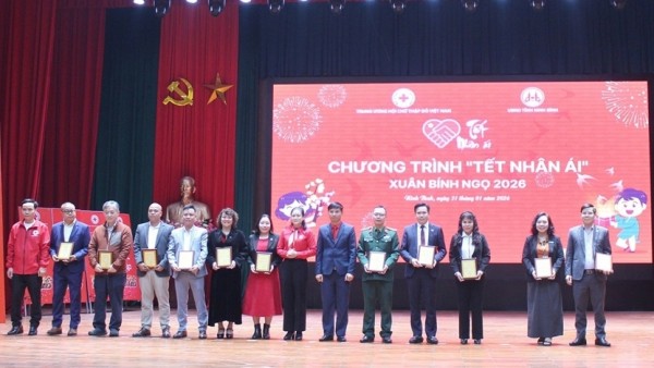 Inauguration of the 'Compassionate Tet' Program for the Year of the Horse 2026 at the Central Level in Ninh Binh