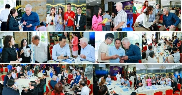 Doanh nghiệp Việt hào hứng tiếp cận đối tác Australia tại phiên kết nối giao thương B2B. Doanh nghiệp Việt hào hứng tiếp cận đối tác Australia tại phiên kết nối giao thương B2B.