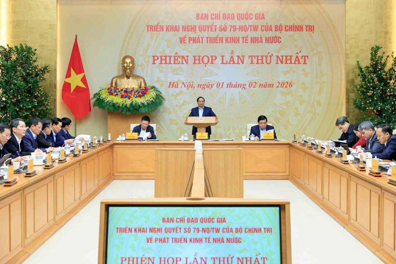 Thủ tướng Chính phủ chủ trì Phiên họp thứ nhất Ban Chỉ đạo triển khai Nghị quyết số 79-NQ/TW