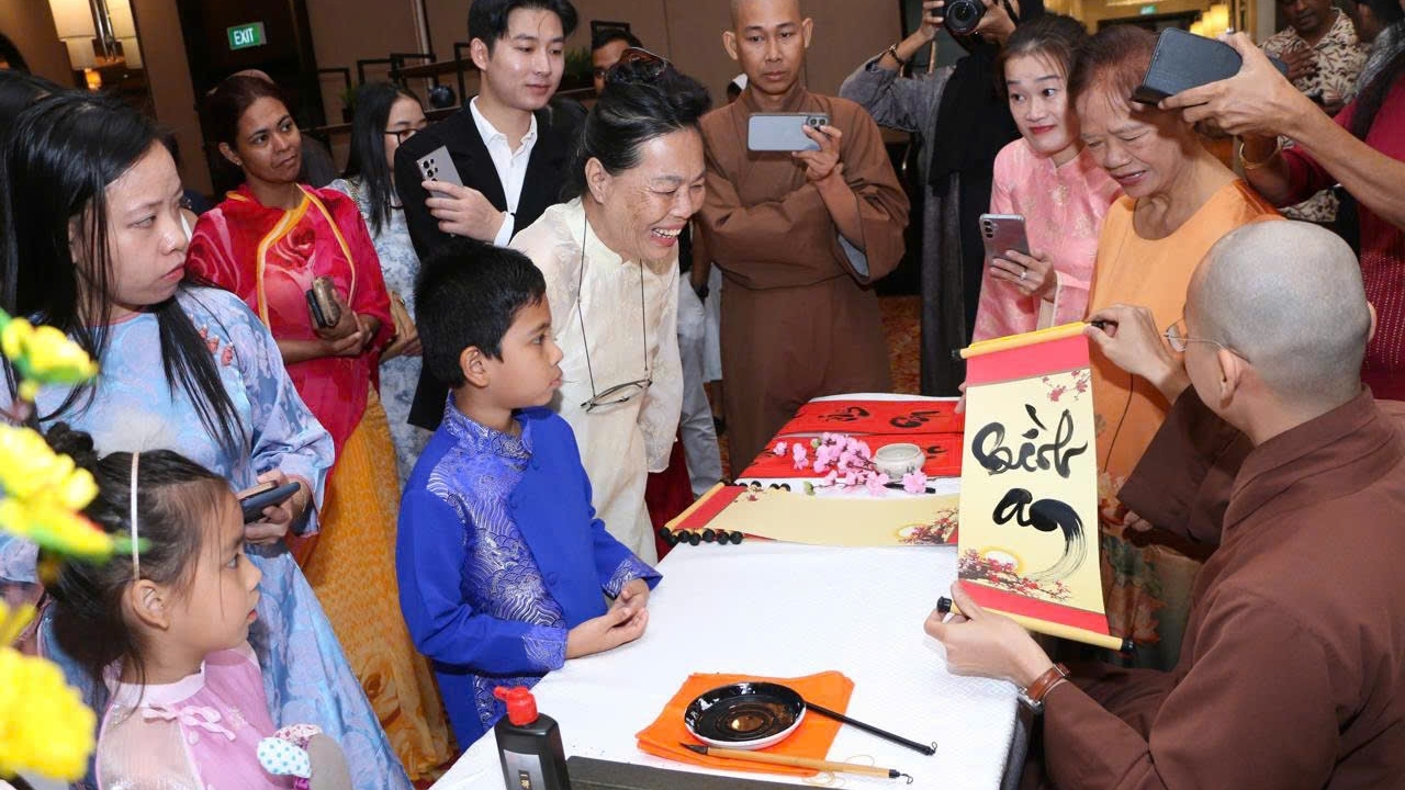 Tết Cộng đồng Việt Nam tại Sri Lanka: Đậm hương vị Xuân quê nhà giữa lòng Colombo