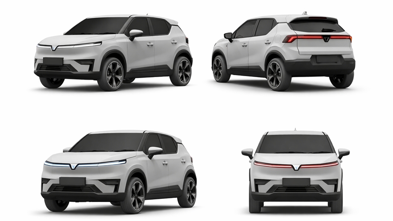 Xe điện VinFast VF 5 2026 lộ diện với ngoại hình mới mẻ