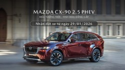 SUV đầu bảng Mazda CX-90 2.5 PHEV nhận cọc tại Việt Nam