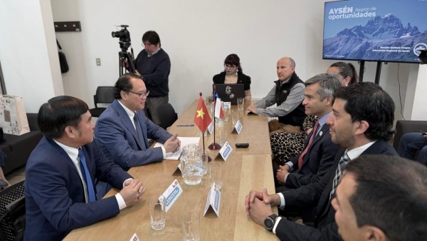 Từ Santiago tới Patagonia: Đại sứ Việt Nam mở rộng hợp tác tại vùng cá hồi Chile