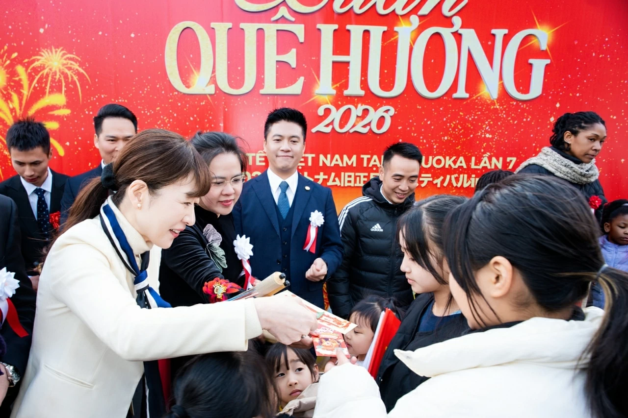Xuân Quê hương 2026 – Tết Việt Nam tại Fukuoka Lần thứ 7: Mang hồn Tết Việt đến trái tim Kyush, Nhật Bản Xuân Quê hương 2026 – Tết Việt Nam tại Fukuoka Lần thứ 7: Mang hồn Tết Việt đến trái tim Kyush, Nhật Bản