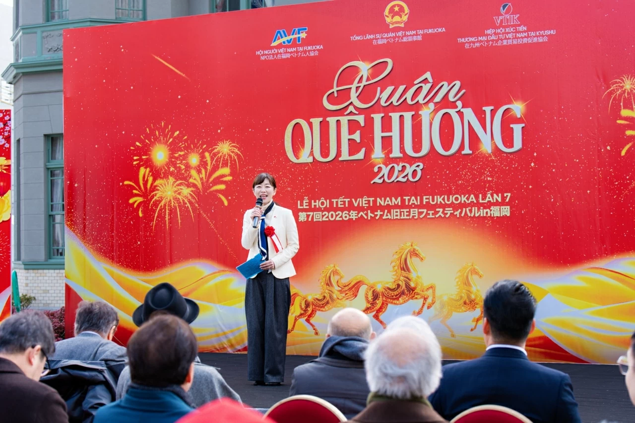 Xuân Quê hương 2026 – Tết Việt Nam tại Fukuoka Lần thứ 7: Mang hồn Tết Việt đến trái tim Kyush, Nhật Bản