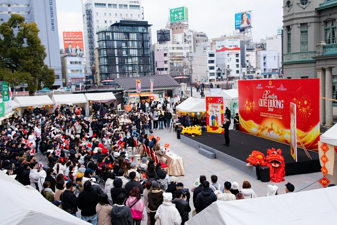 Xuân Quê hương 2026 – Tết Việt Nam tại Fukuoka Lần thứ 7: Mang hồn Tết Việt đến trái tim Kyush, Nhật Bản