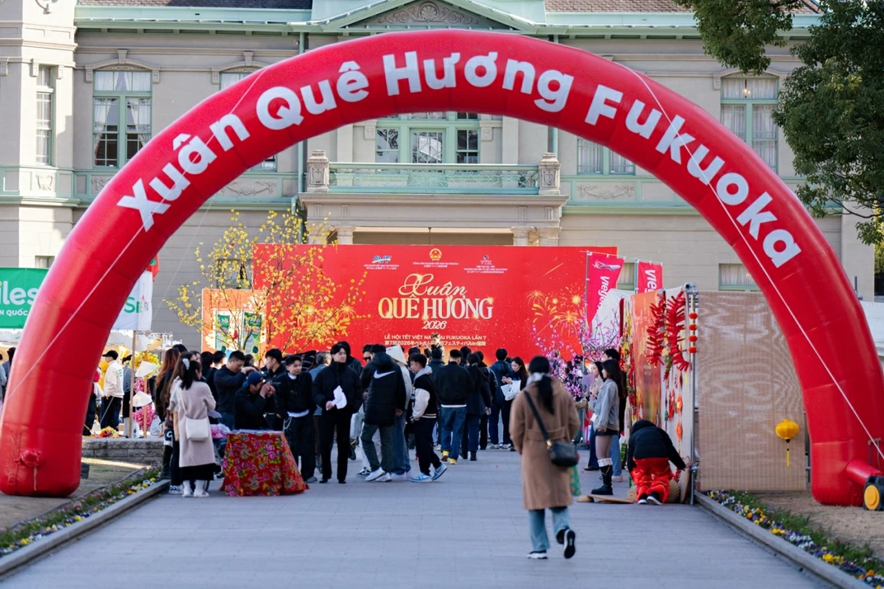 Xuân Quê hương 2026 – Tết Việt Nam tại Fukuoka Lần thứ 7: Mang hồn Tết Việt đến trái tim Kyushu, Nhật Bản Xuân Quê hương 2026 – Tết Việt Nam tại Fukuoka Lần thứ 7: Mang hồn Tết Việt đến trái tim Kyushu, Nhật Bản