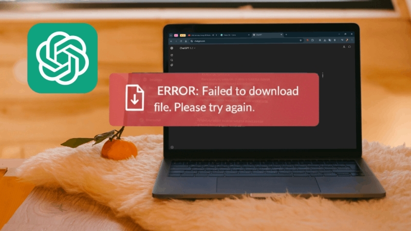 Cách khắc phục lỗi không tải được file ChatGPT dễ dàng