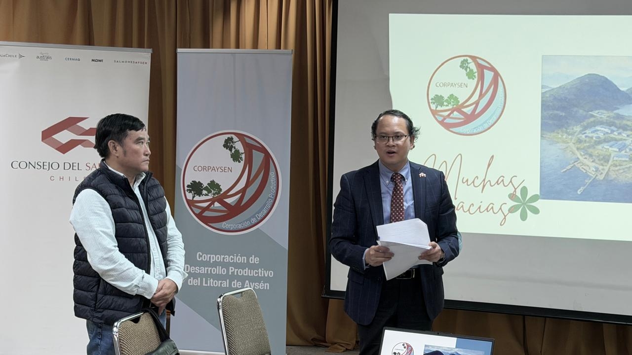 Từ Santiago tới Patagonia: Đại sứ Việt Nam mở rộng hợp tác tại vùng cá hồi Chile