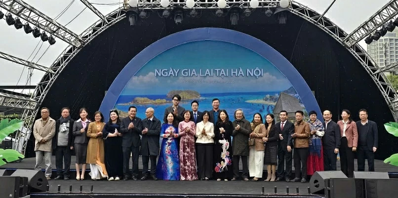 Gia Lai tại quảng bá bản sắc cao nguyên, sẵn sàng cho Năm Du lịch Quốc gia 2026 Gia Lai quảng bá bản sắc cao nguyên tại Thủ đô, sẵn sàng cho Năm Du lịch Quốc gia 2026