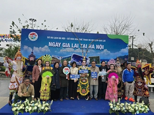 Gia Lai quảng b&aacute; bản sắc cao nguy&ecirc;n tại Thủ đ&ocirc;, sẵn s&agrave;ng cho Năm Du lịch Quốc gia 2026