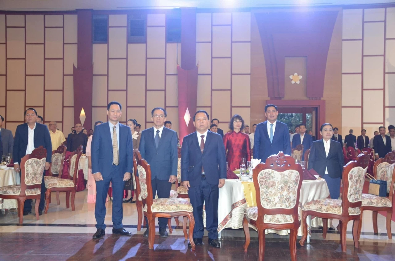 Xuân Quê hương 2026 tại Pakse: Vui mừng, phấn khởi trước thành công của Đại hội XIV Đảng Cộng sản Việt Nam và Đại hội XII Đảng Nhân nhân Cách mạng Lào