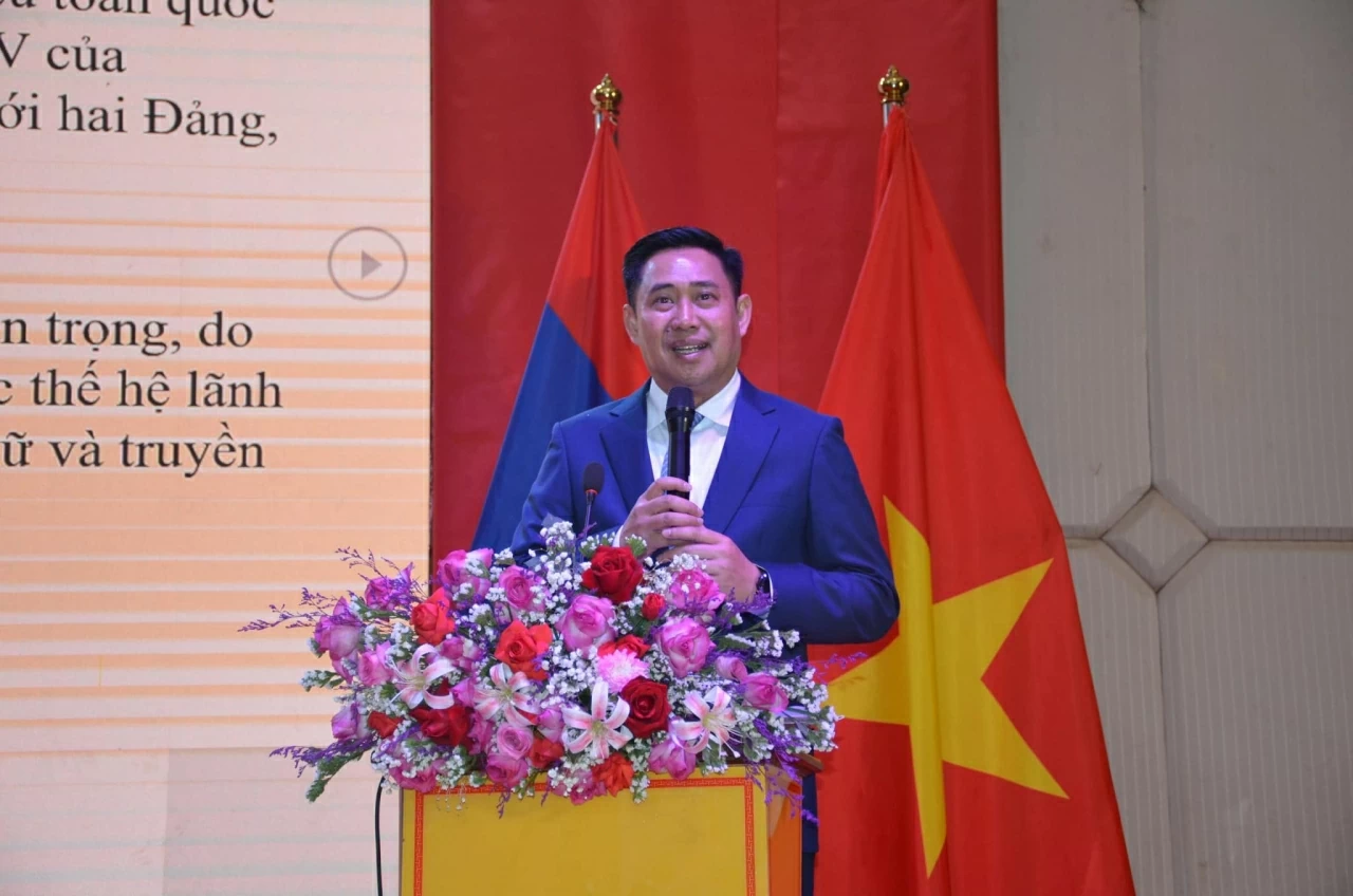 Xuân Quê hương 2026 tại Pakse: Vui mừng, phấn khởi trước thành công của Đại hội XIV Đảng Cộng sản Việt Nam và Đại hội XII Đảng Nhân nhân Cách mạng Lào