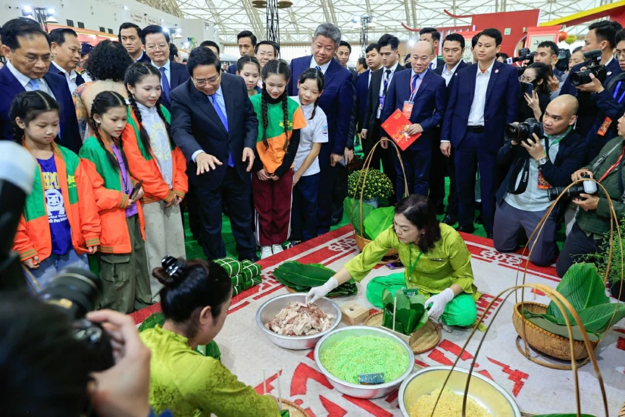 Khai mạc Hội chợ Mùa Xuân 2026: Kết nối thịnh vượng, quảng bá giá trị Việt Nam Khai mạc Hội chợ Mùa Xuân 2026: Kết nối thịnh vượng, quảng bá giá trị Việt Nam