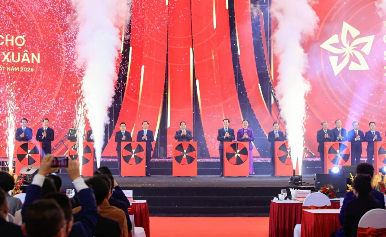 Khai mạc Hội chợ Mùa Xuân 2026: Kết nối thịnh vượng, quảng bá giá trị Việt Nam