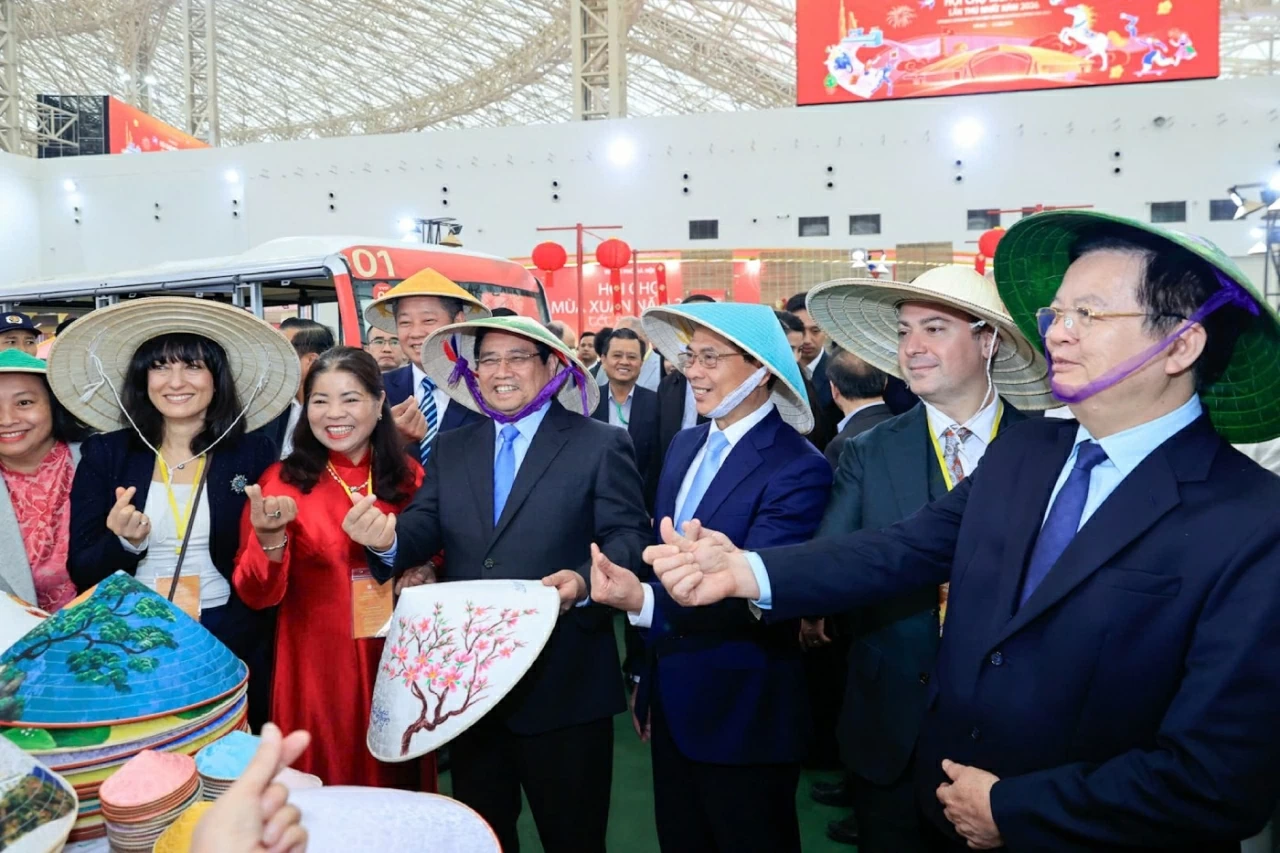 Khai mạc Hội chợ Mùa Xuân 2026: Kết nối thịnh vượng, quảng bá giá trị Việt Nam Khai mạc Hội chợ Mùa Xuân 2026: Kết nối thịnh vượng, quảng bá giá trị Việt Nam