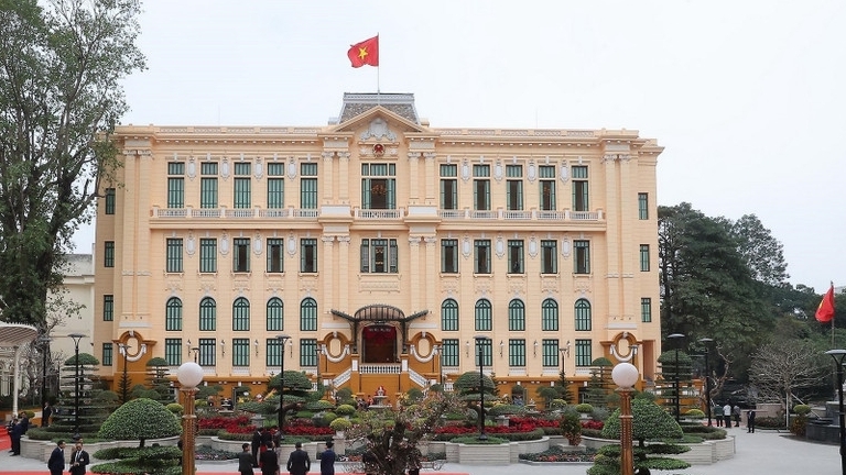 Khánh thành công trình trụ sở làm việc Cơ quan Chủ tịch nước