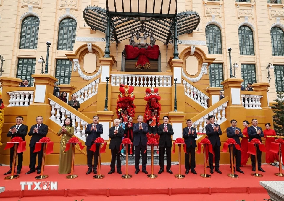 Khánh thành công trình trụ sở làm việc Cơ quan Chủ tịch nước