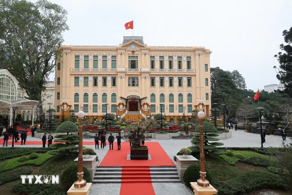 Khánh thành công trình trụ sở làm việc Cơ quan Chủ tịch nước Khánh thành công trình trụ sở làm việc Cơ quan Chủ tịch nước