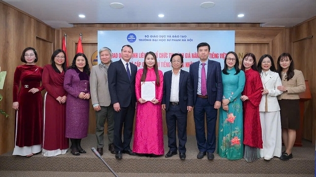 Liên kết tổ chức thi đánh giá năng lực tiếng Việt tại Nhật Bản