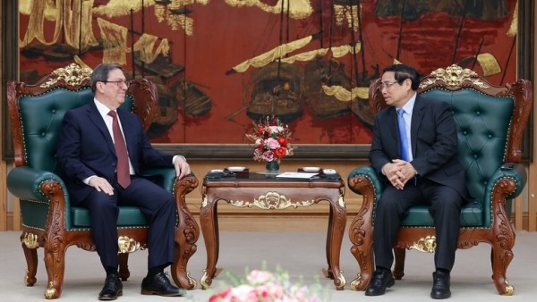 PM Pham Minh Chinh welcomes Cuba's Special Envoy, calls for a stronger transformation in Vietnam-Cuba Economic and Trade Cooperation