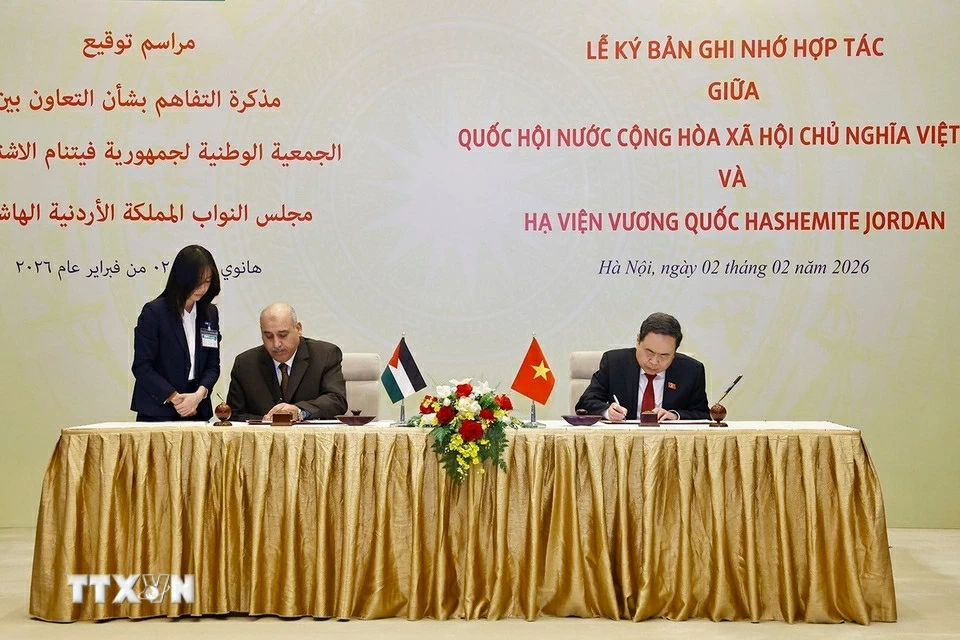 Việt Nam và Jordan nhất trí tiếp tục củng cố quan hệ chính trị, ngoại giao