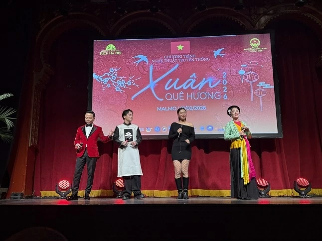 Xuân quê hương 2026 tại Malmö gắn kết cộng đồng, lan tỏa văn hóa Việt