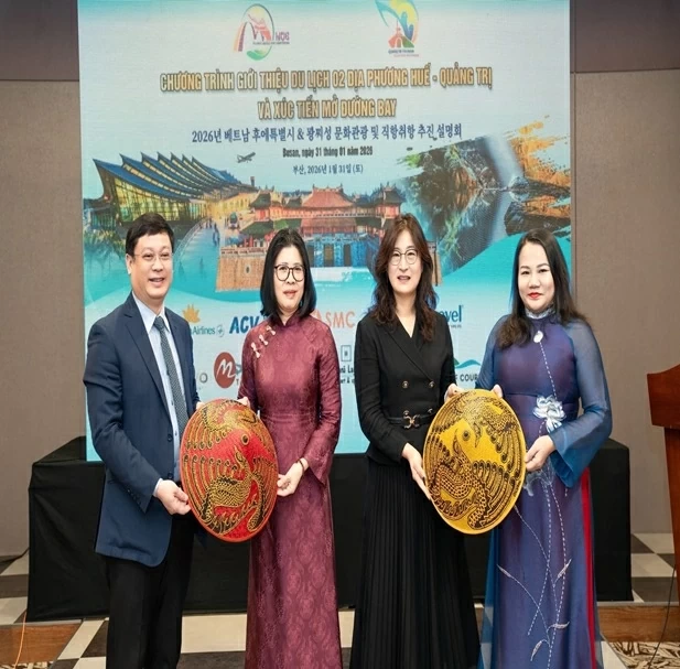 Tổng Lãnh sự Đoàn Phương Lan dự Chương trình Xúc tiến du lịch Huế-Quảng Trị tại Busan, Hàn Quốc