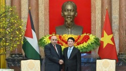 Chủ tịch nước Lương Cường tiếp Chủ tịch Hạ viện Jordan Mazen Turki El Qadi