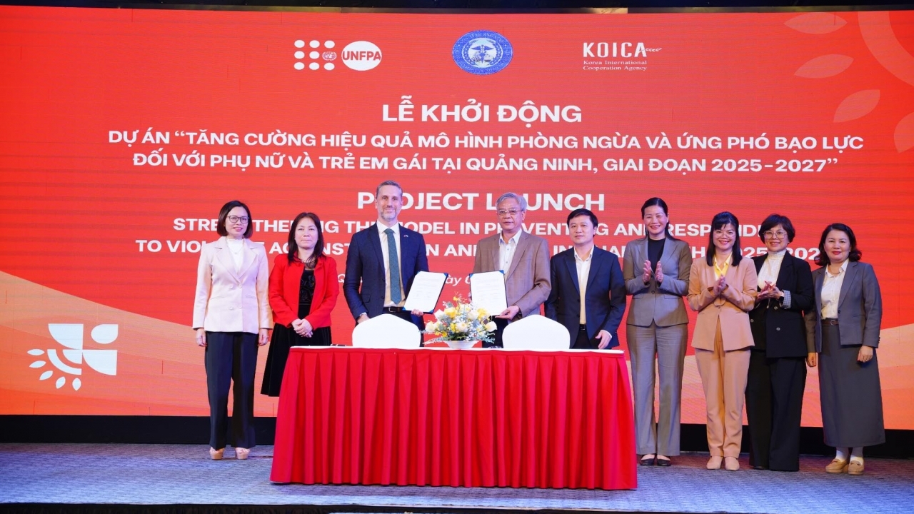 Khởi động dự án tăng cường phòng ngừa và ứng phó bạo lực đối với phụ nữ và trẻ em gái