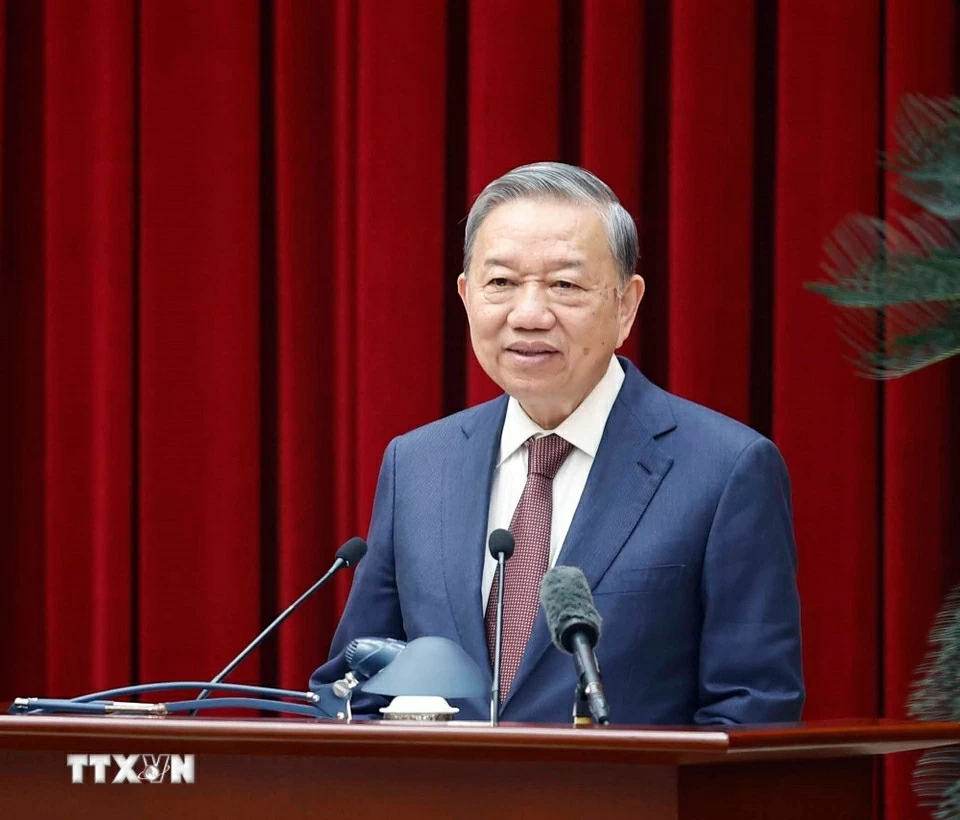 Tổng Bí thư Tô Lâm dự Hội nghị lấy ý kiến cử tri nơi cư trú đối với người ứng cử đại biểu Quốc hội