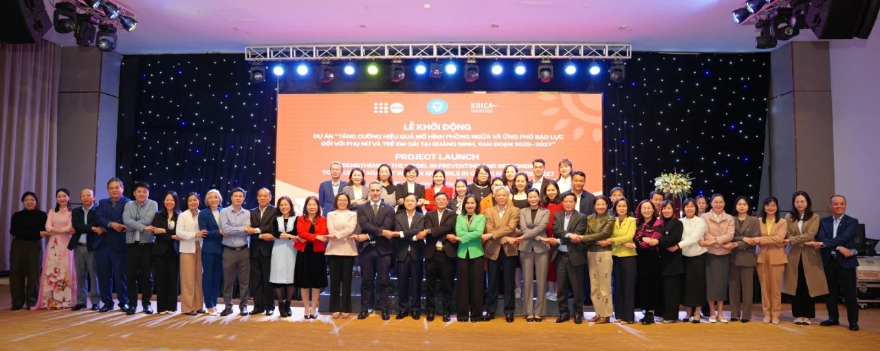 UNFPA và Sở Y tế tỉnh Quảng Ninh khởi động dự án tăng cường phòng ngừa và ứng phó bạo lực đối với phụ nữ và trẻ em gái Khởi động dự án tăng cường phòng ngừa và ứng phó bạo lực đối với phụ nữ và trẻ em gái