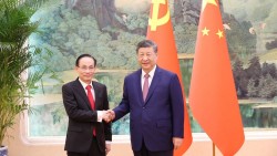 Đặc phái viên của Tổng Bí thư Tô Lâm hội kiến Tổng Bí thư, Chủ tịch Trung Quốc Tập Cận Bình