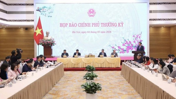 Họp báo Chính phủ thường kỳ tháng 1/2026: Thưởng Tết Nguyên đán tăng mạnh