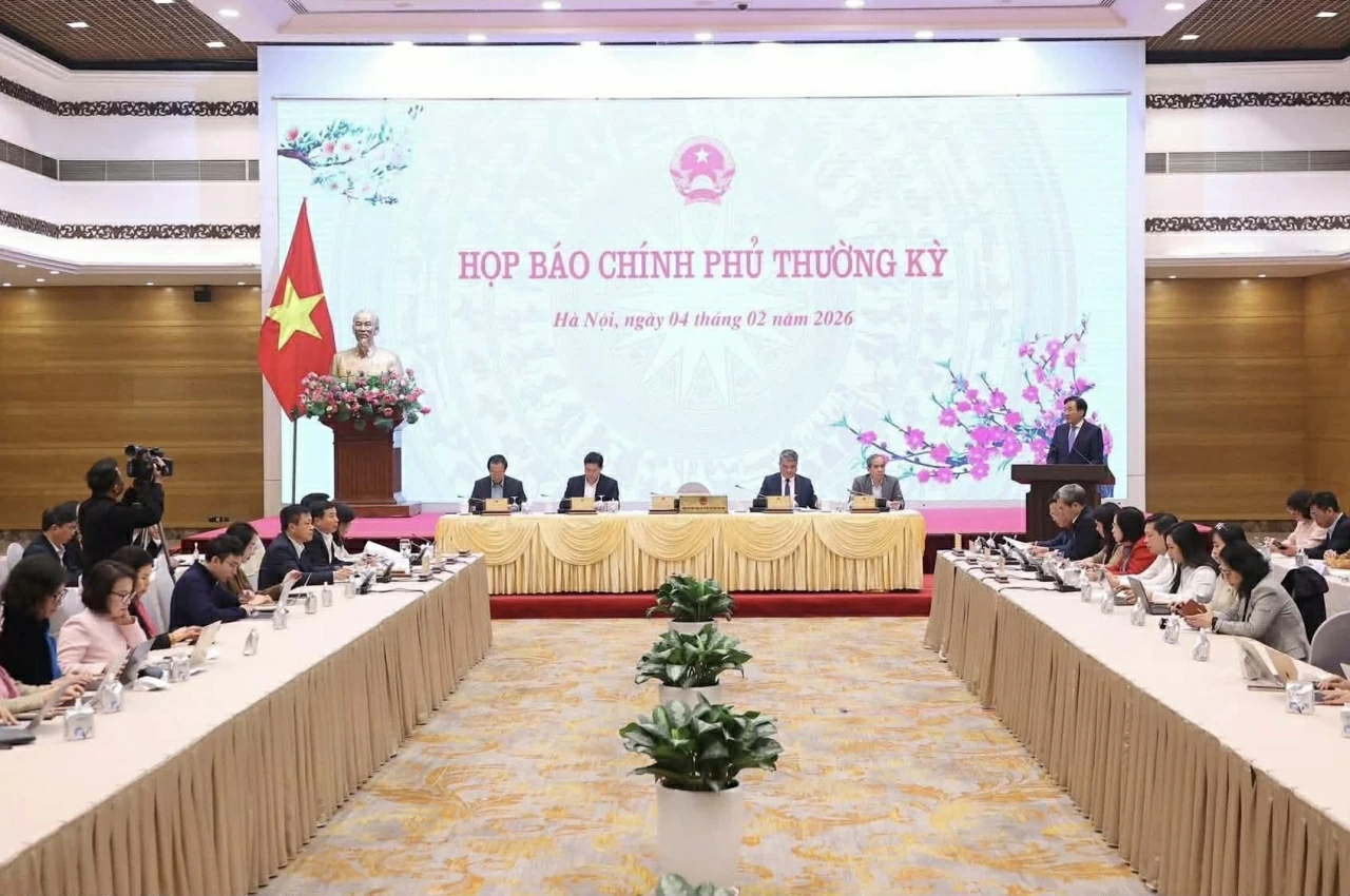 Họp báo Chính phủ