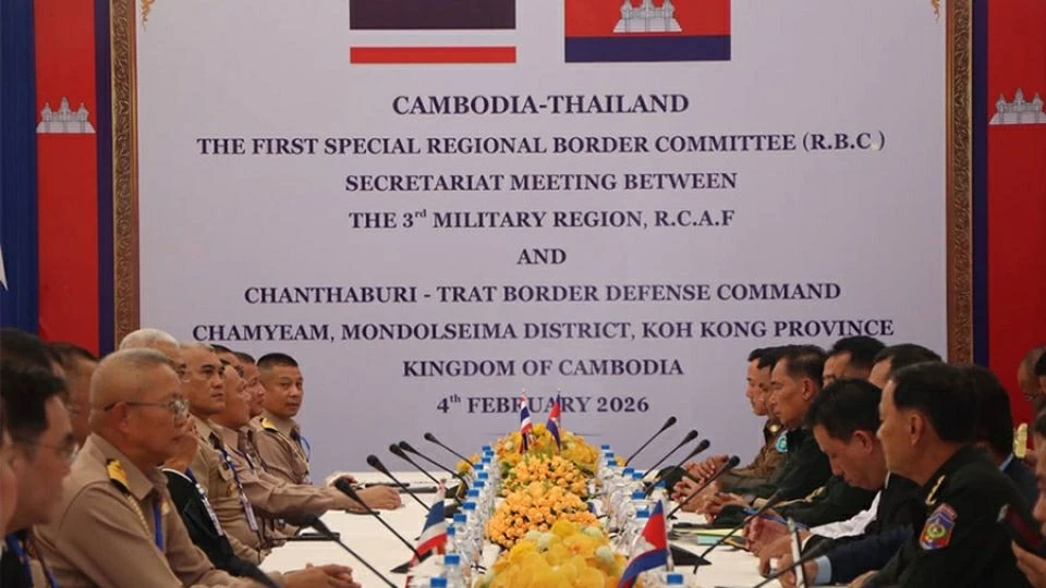 Campuchia-Thái Lan chưa tìm được tiếng nói chung tại cuộc họp Ủy ban Biên giới chung mới nhất