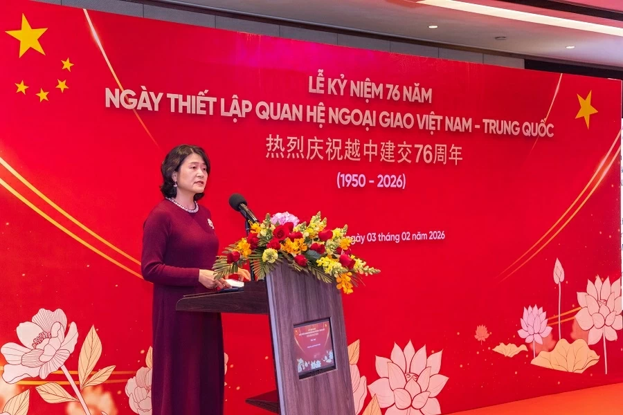 Long trọng kỷ niệm 76 năm quan hệ ngoại giao Việt Nam-Trung Quốc và Xuân Quê hương 2026 tại Quảng Châu