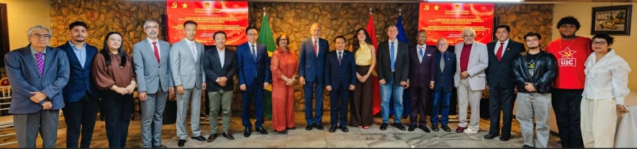 Đại sứ quán Việt Namt kỷ niệm 96 năm ngày thành lập Đảng và thông tin kết quả Đại hội XIV