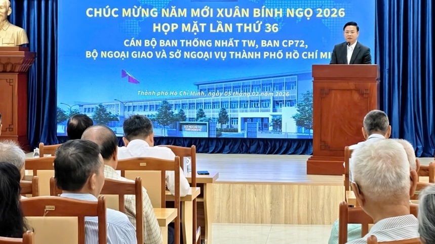 Sở Ngoại vụ TP. Hồ Chí Minh họp mặt truyền thống các cán bộ hưu trí, đón mừng Xuân mới