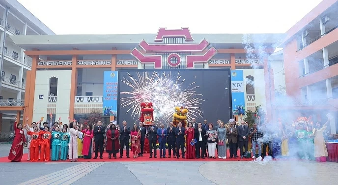 Điểm hẹn giao lưu Tết cổ truyền giữa sinh viên Hà Nội và bạn bè quốc tế